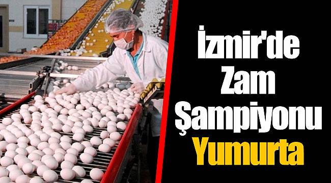 İzmir'de Zam Şampiyonu Yumurta