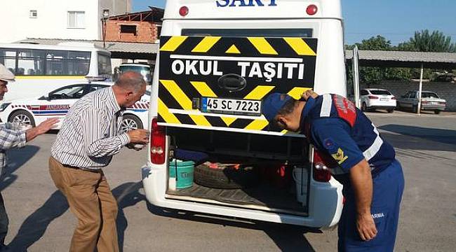 Jandarmadan okul servislerine sıkı denetim