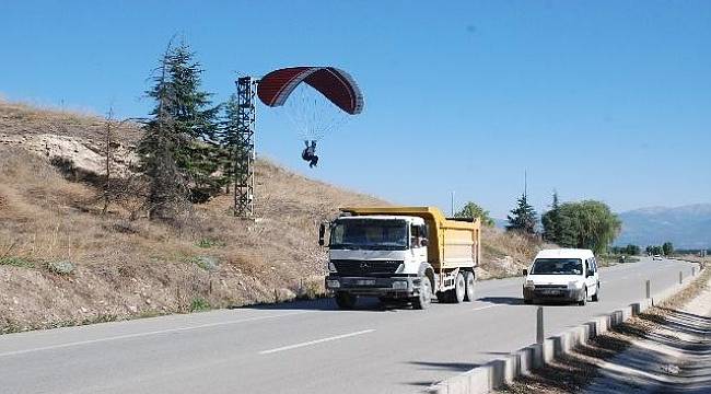Karayolunda sürücüleri şaşırtan görüntü!