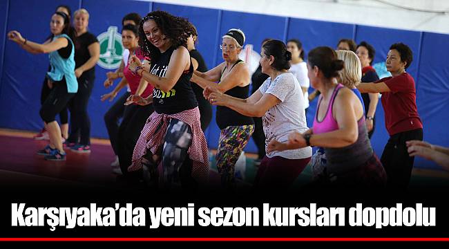 Karşıyaka’da yeni sezon kursları dopdolu