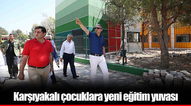 Karşıyakalı çocuklara yeni eğitim yuvası