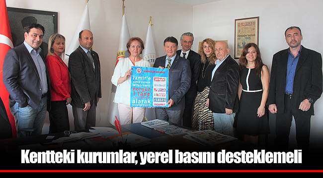 Kentteki kurumlar, yerel basını desteklemeli