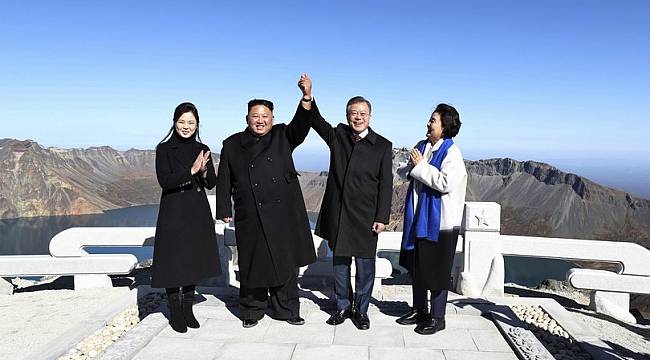 Kim Jong un, Moon Jae in'i Paekdu Dağı'nda ağırladı