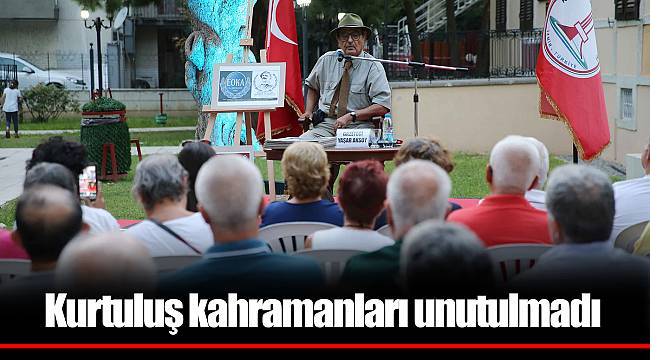 Kurtuluş kahramanları unutulmadı