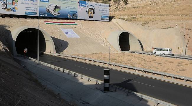 Limak İnşaat'ın yapımını üstlendiği Zaho Tüneli hizmete açıldı