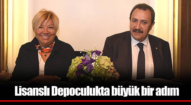 Lisanslı Depoculukta büyük bir adım