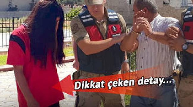 Lise öğrencisi ile babası gözaltına alındı