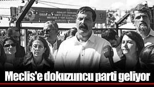 Meclis'e dokuzuncu parti geliyor
