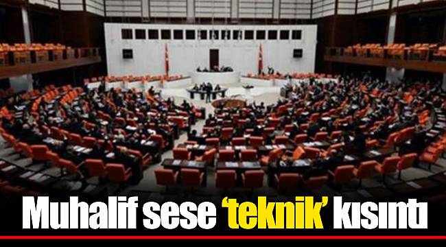 Muhalif sese ‘teknik’ kısıntı