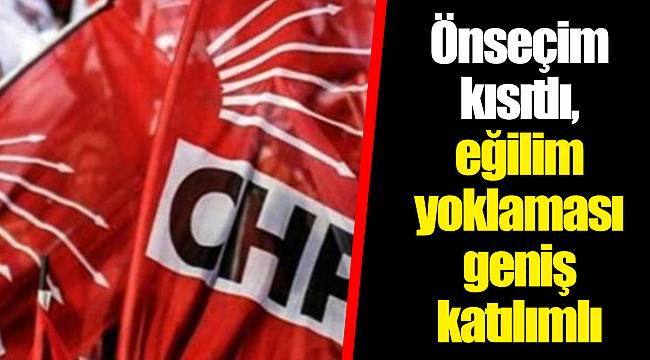 Önseçim kısıtlı, eğilim yoklaması geniş katılımlı