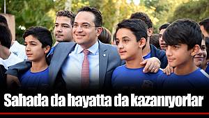 Sahada da hayatta da kazanıyorlar 