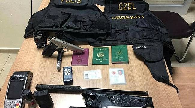 Sahte özel harekatçılar yakayı ele verdi