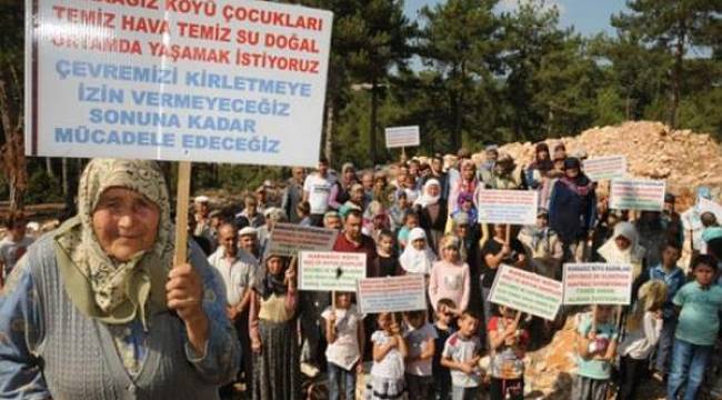 Santral istemeyen köylüleri sevindiren karar