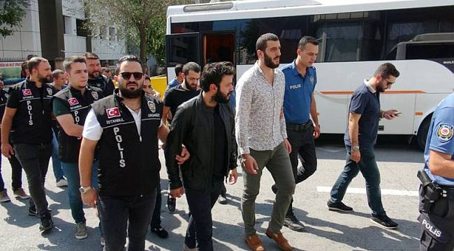 "Sarallar" ile bağlantılı gözaltına alınan 15 kişi adliyede