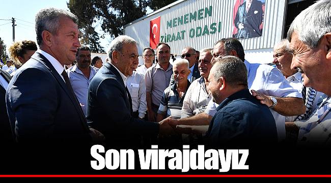 Son virajdayız