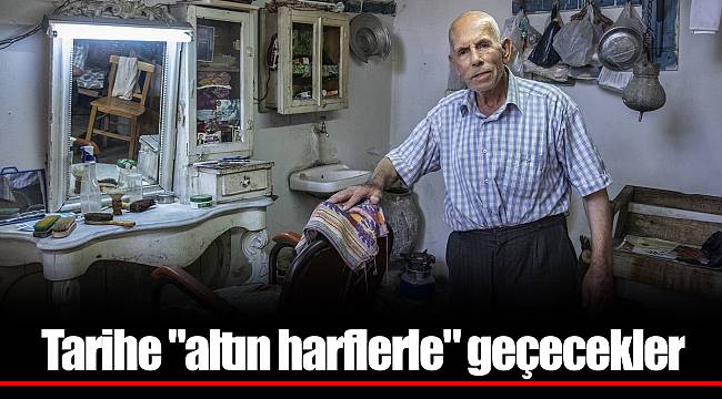 Tarihe "altın harflerle" geçecekler