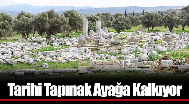 Tarihi Tapınak Ayağa Kalkıyor