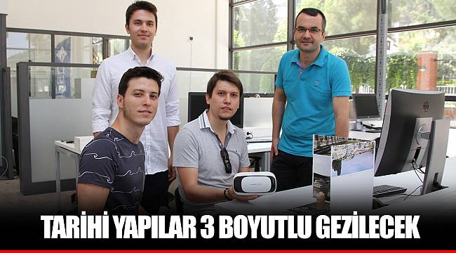 TARİHİ YAPILAR 3 BOYUTLU GEZİLECEK
