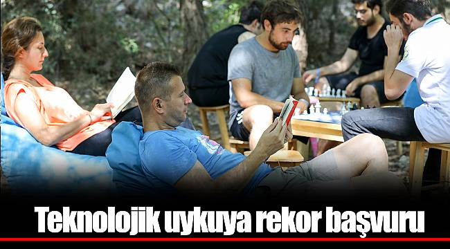 Teknolojik uykuya rekor başvuru