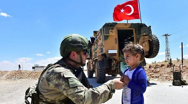 TSK Menbiç'te 38'inci devriyesini attı