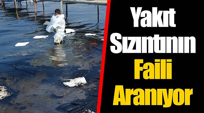 Yakıt Sızıntının Faili Aranıyor