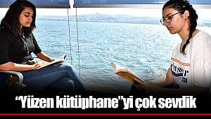 “Yüzen kütüphane”yi çok sevdik