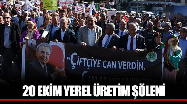20 EKİM YEREL ÜRETİM ŞÖLENİ