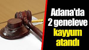 Adana'da 2 geneleve kayyum atandı