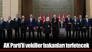 AK Parti’li vekiller bakanları terletecek