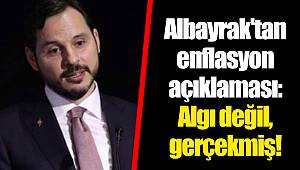 Albayrak'tan enflasyon açıklaması: Algı değil, gerçekmiş!