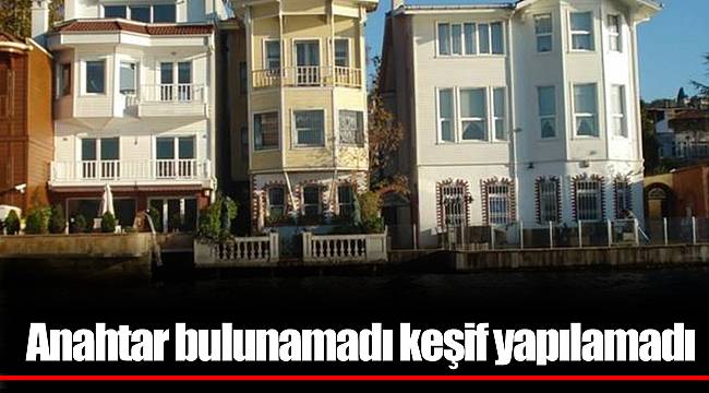 Anahtar bulunamadı keşif yapılamadı