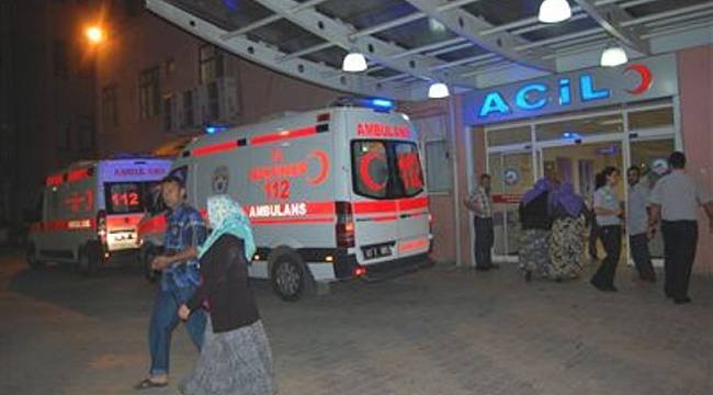 Bacağını hızara kaptırdı