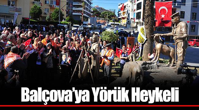Balçova’ya Yörük Heykeli