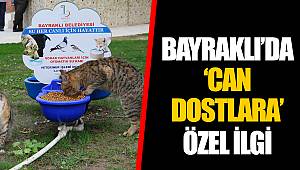 BAYRAKLI’DA ‘CAN DOSTLARA’ ÖZEL İLGİ