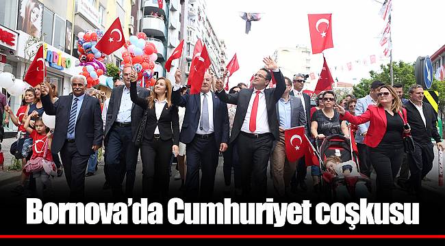 Bornova’da Cumhuriyet coşkusu