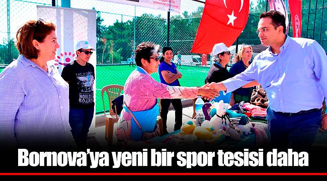 Bornova’ya yeni bir spor tesisi daha