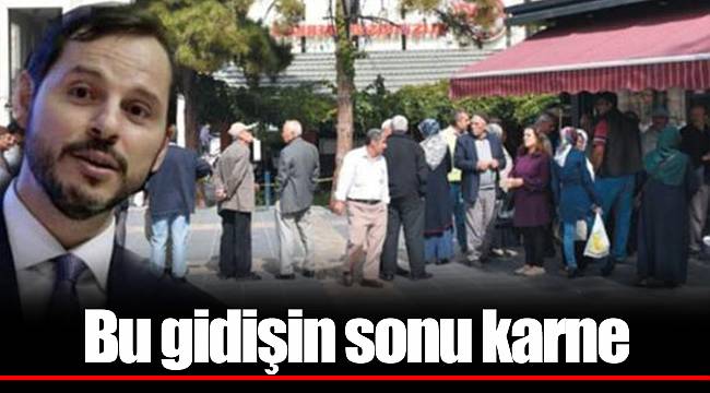 Bu gidişin sonu karne