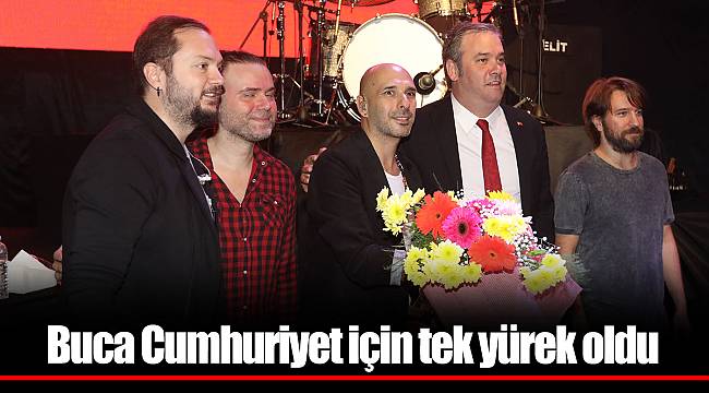 Buca Cumhuriyet için tek yürek oldu
