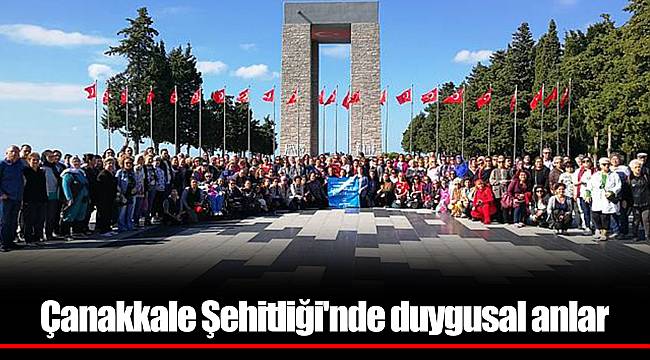 Çanakkale Şehitliği'nde duygusal anlar
