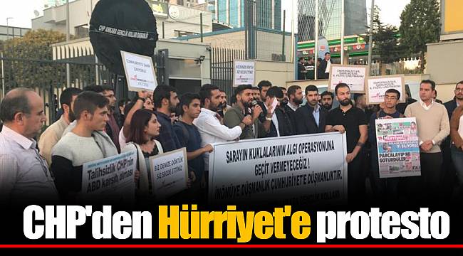 CHP'den Hürriyet'e protesto