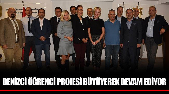 DENİZCİ ÖĞRENCİ PROJESİ BÜYÜYEREK DEVAM EDİYOR