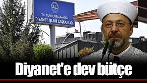 Diyanet'e dev bütçe