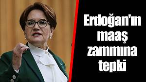 Erdoğan'ın maaş zammına tepki