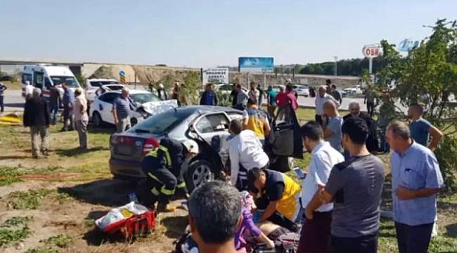 Gelin arabası kaza yaptı: 4 ölü, 5 yaralı