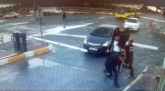Güvenlik kimlik sordu! Öğrenci dehşet saçtı