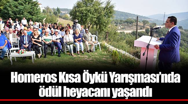 Homeros Kısa Öykü Yarışması’nda ödül heyacanı yaşandı