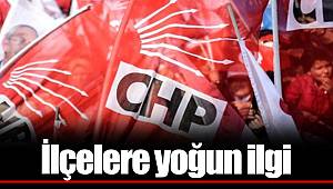 İlçelere yoğun ilgi