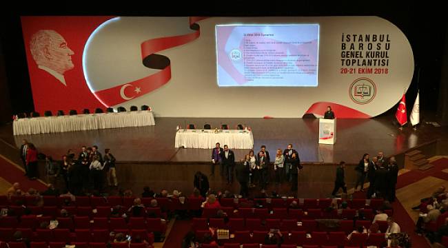 İstanbul Barosu'nda gergin genel kurul