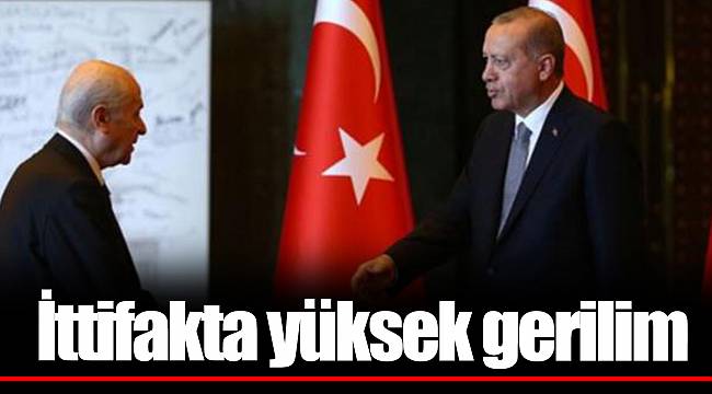 İttifakta yüksek gerilim