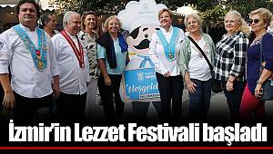 İzmir’in Lezzet Festivali başladı